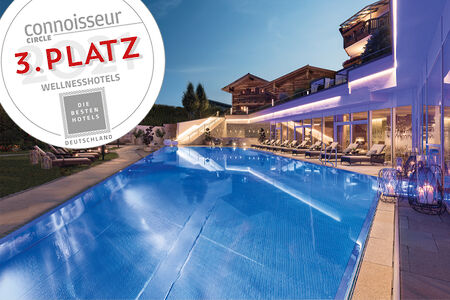 Connoisseur Circle - 3. Platz beste Wellnesshotels Deutschlands